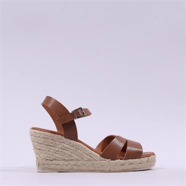 Oh My Sandals Strap Slingback Espadrille - Cognac